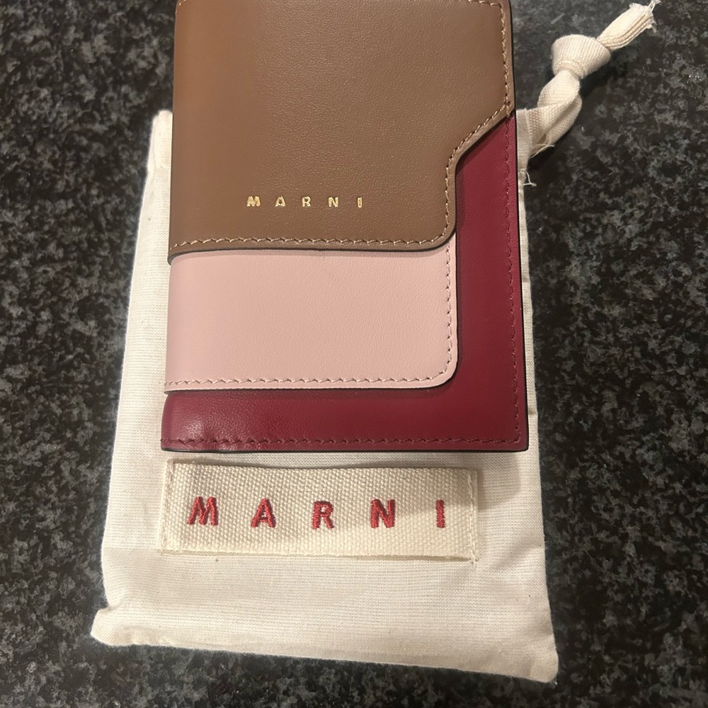 Brand New Marni Leather Wallet